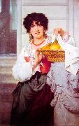 Pierre-Auguste Cot Pisan Girl with Basket of Oranges and Lemons china oil painting artist